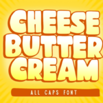 Cheese Butter Cream Font - Featured Image