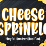 Cheese Sprinkle Font - Featured Image
