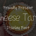 Cheese Tart Font - Featured Image