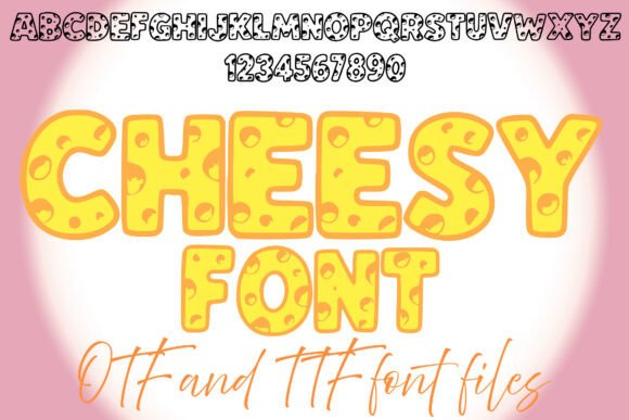 Cheesy Font - Featured Image
