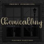 Chemicalling Font - Featured Image