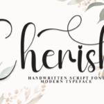 Cherish Font - Featured Image