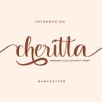 Cheritta Font - Featured Image