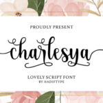Cherlesya Script Font - Featured Image