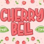 Cherry Bell Font - Featured Image