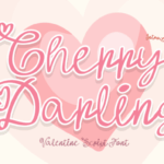 Cherry Darling Font - Featured Image