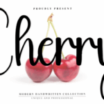 Cherry Font - Featured Image