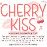 Cherry Kiss Font - Featured Image
