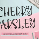 Cherry Parsley Font - Featured Image