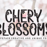 Chery Blossoms Font - Featured Image