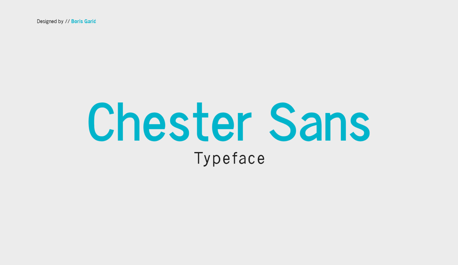 Chester Sans Font - Featured Image