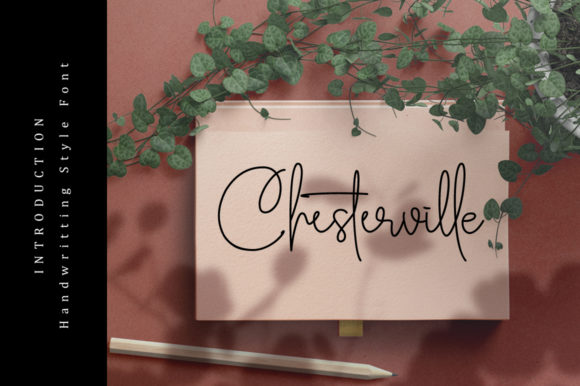Chesterville Font - Featured Image