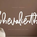 Chevaliertha Font - Featured Image
