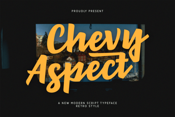 Chevy Aspect Font - Featured Image