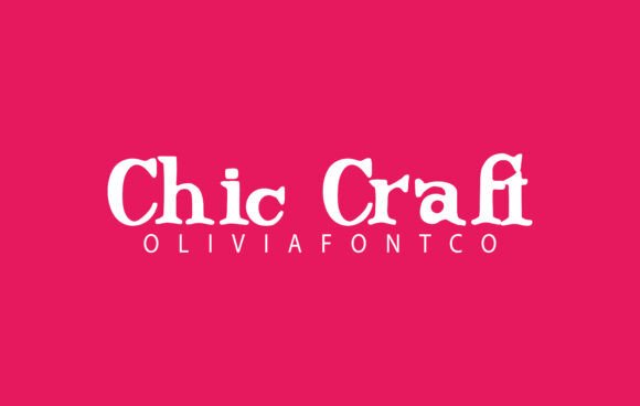 Chic Craft Font - Featured Image