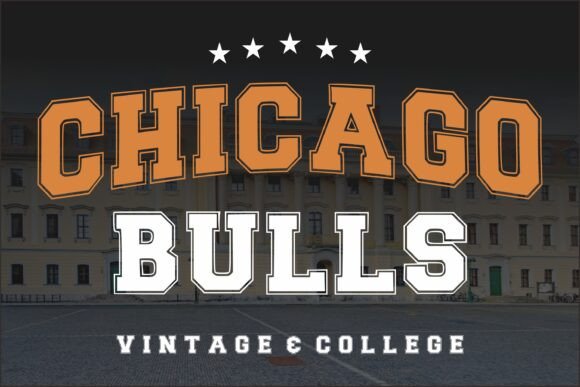 Chicago Bulls Font - Featured Image