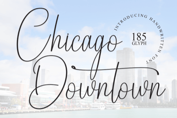 Chicago Downtown Font - Featured Image