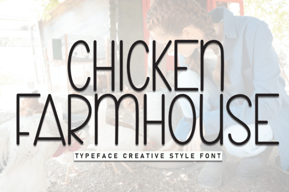 Chicken Farmhouse Font - Featured Image