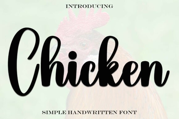 Chicken Font - Featured Image