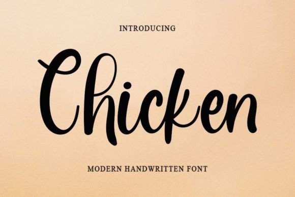 Chicken Font - Featured Image