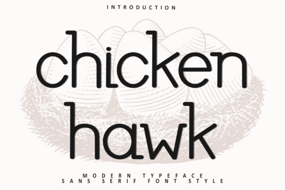 Chicken Hawk Font - Featured Image