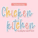 Chicken Kitchen Font - Featured Image