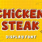 Chicken Steak Font - Featured Image