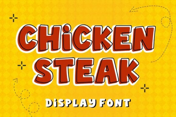 Chicken Steak Font - Featured Image