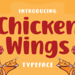 Chicken Wings Font - Featured Image