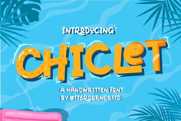 Chiclet Font - Featured Image