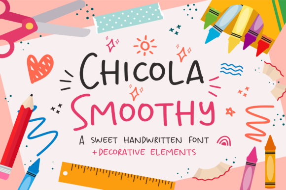 Chicola Smoothy Font - Featured Image