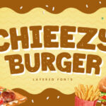 Chieezy Burger Font - Featured Image