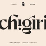 Chigiri Font - Featured Image