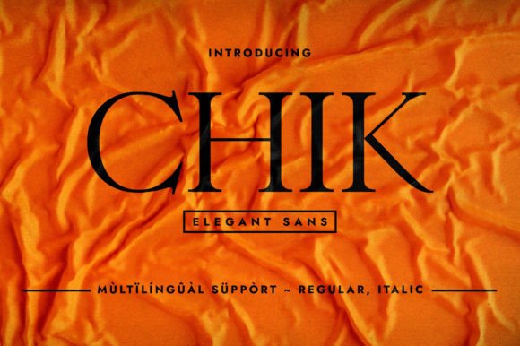 Chik Font - Featured Image