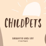ChildPets Font - Featured Image