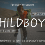 Childboys Font - Featured Image