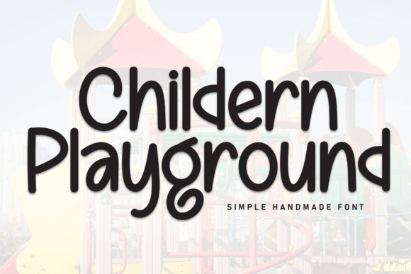 Childern Playground Font - Featured Image