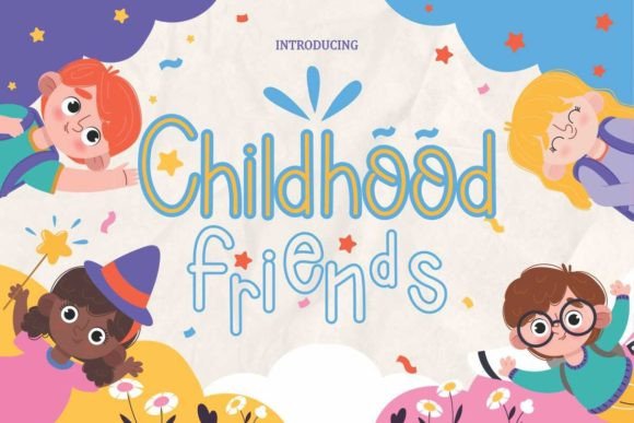Childhood Friends Font - Featured Image