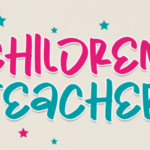 Children Teacher Font - Featured Image
