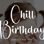 Chill Birthday Font - Featured Image