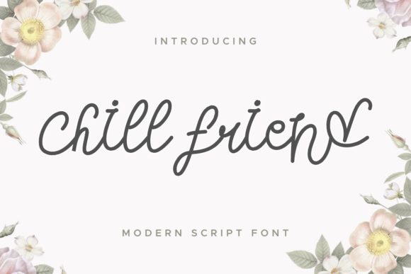 Chill Friend Font - Featured Image