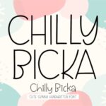 Chilly Bicka Font - Featured Image
