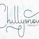 Chillysnow Font - Featured Image