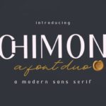 Chimon Font Duo Font - Featured Image