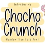 Chocho Crunch Font - Featured Image