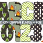 Chock Camping Font - Featured Image