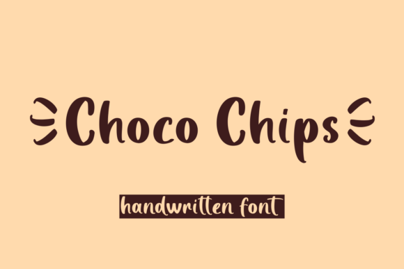 Choco Chips Font - Featured Image