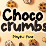 Choco Crumbs Font - Featured Image
