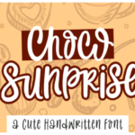 Choco Sunprise Font - Featured Image