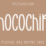 Chocochips Font - Featured Image